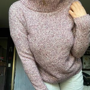 Cozy turtleneck sweater!